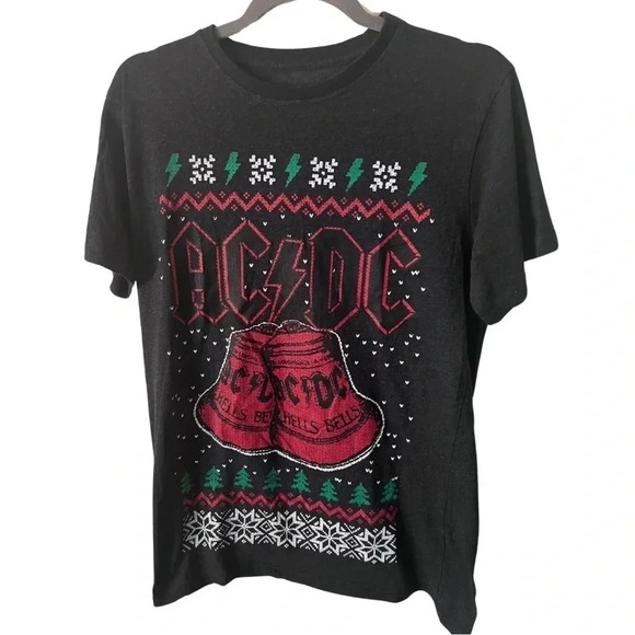 Official Merch | AC/DC "Hells Bells" Holiday Band Tee | Size M - Picture 1 of 5